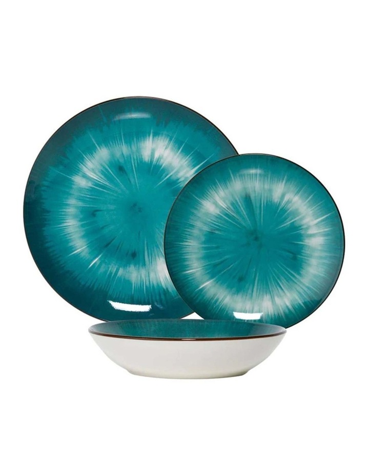 Alex Liddy Eden Porcelain 12 Piece Dinner Set Teal image 1