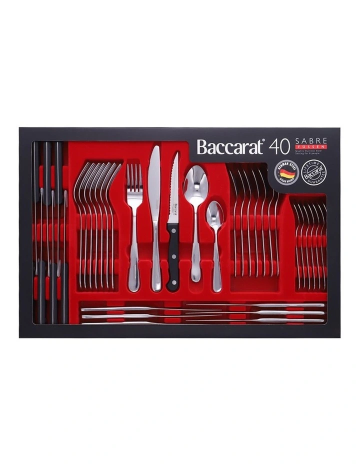 Baccarat SABRE Fussen 40 Piece German Cutlery Set image 7