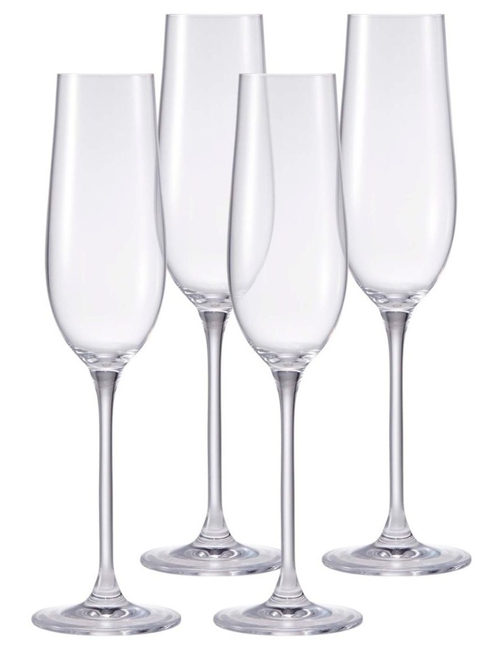 Alex Liddy Vina 4 Piece Champagne Glass Set 235ml image 1