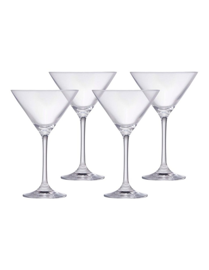 Alex Liddy Vina 4 Piece Martini Glass Set 275ml image 1