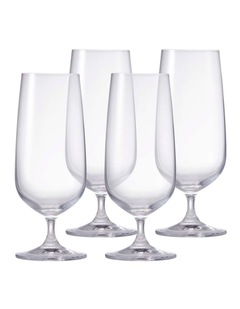 Alex Liddy Vina 4 Piece Pilsner Glass Set 420ml
