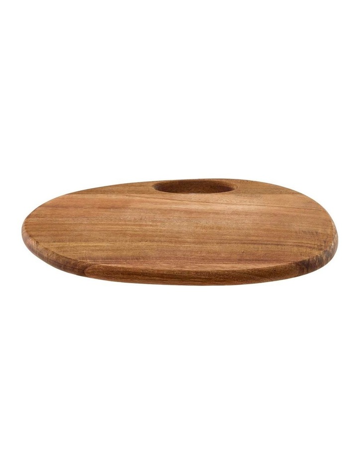 Alex Liddy Acacia Round Serving Board 23cm image 2