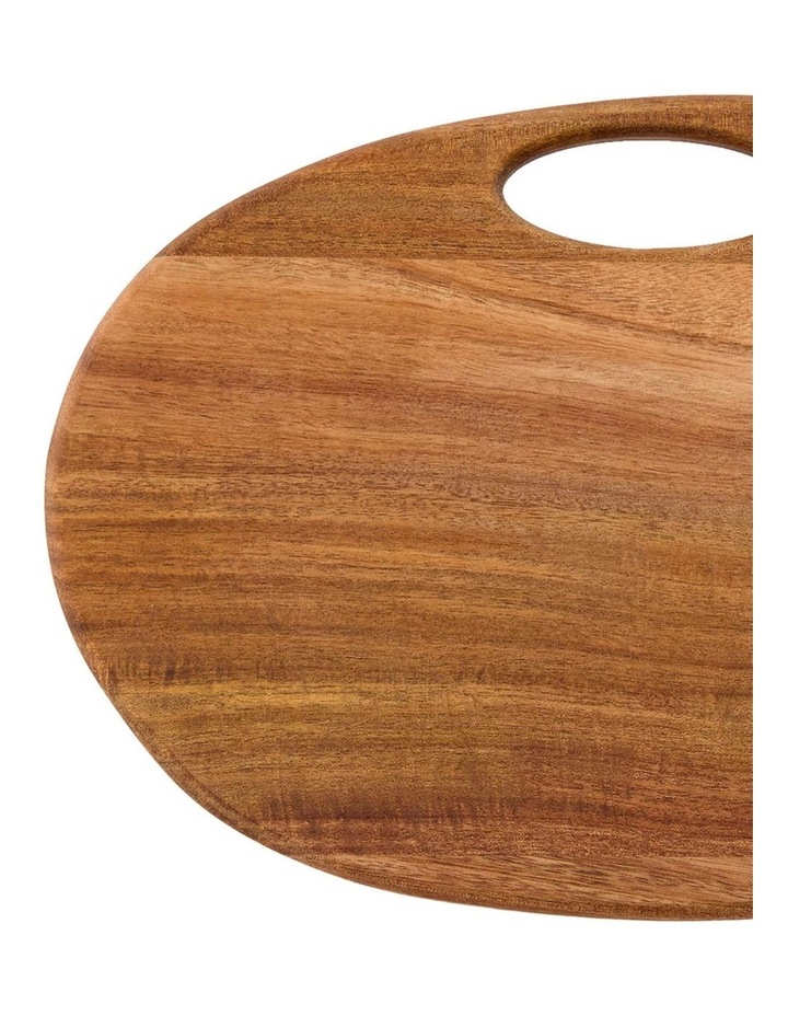 Alex Liddy Acacia Round Serving Board 23cm image 3