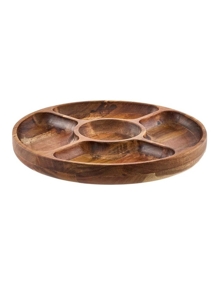 Alex Liddy Acacia Round Divider Platter 35cm image 2