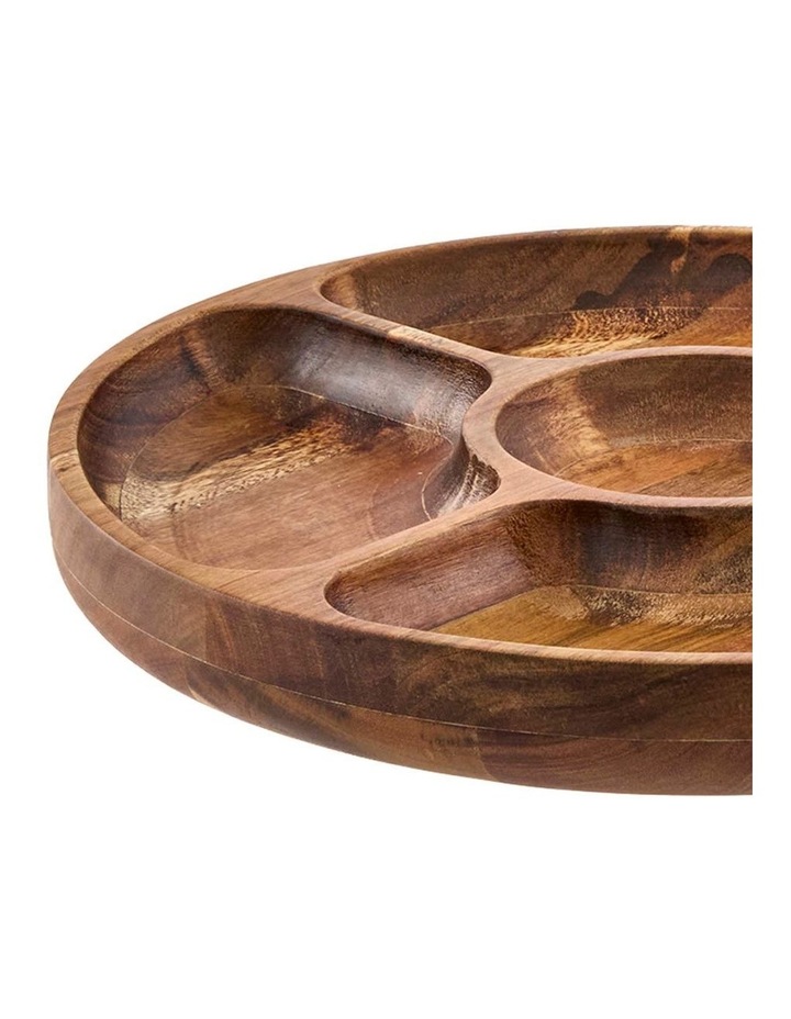 Alex Liddy Acacia Round Divider Platter 35cm image 3