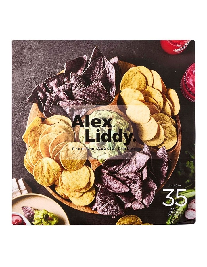 Alex Liddy Acacia Round Divider Platter 35cm image 4