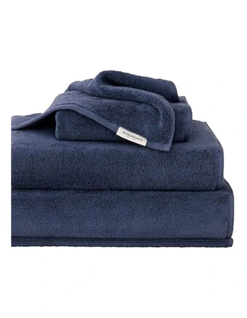 Aven Towel Collection in Indigo