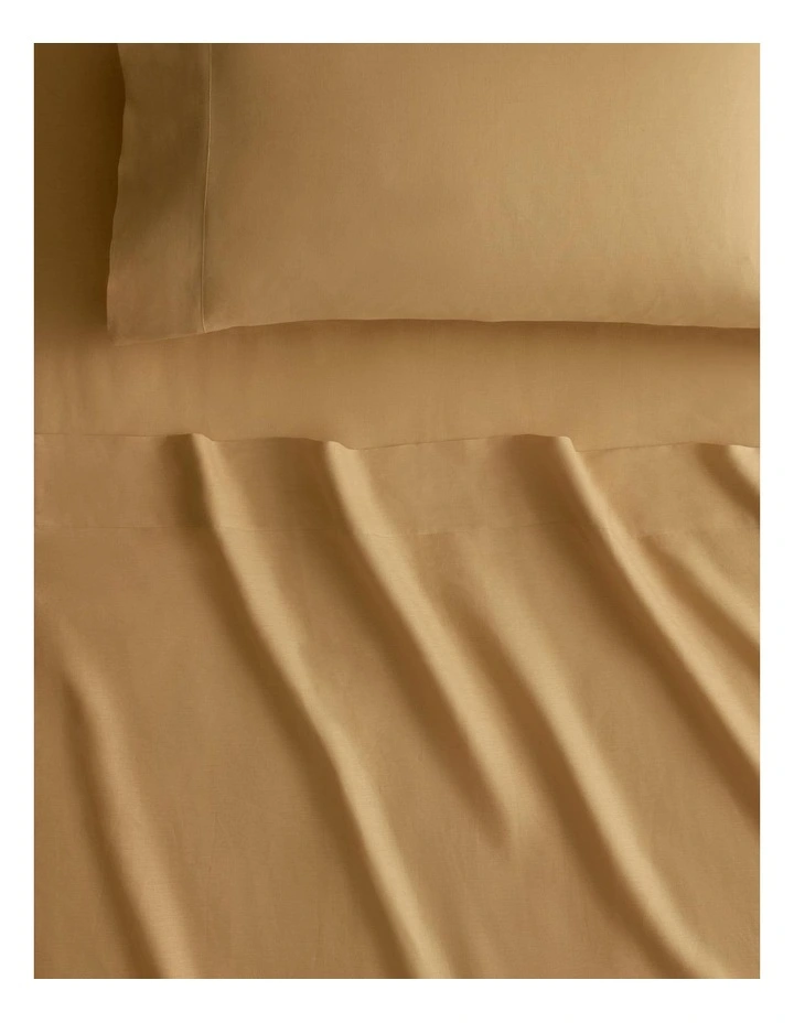Sheridan Abbotson Fitted Sheet In Ochre MYER