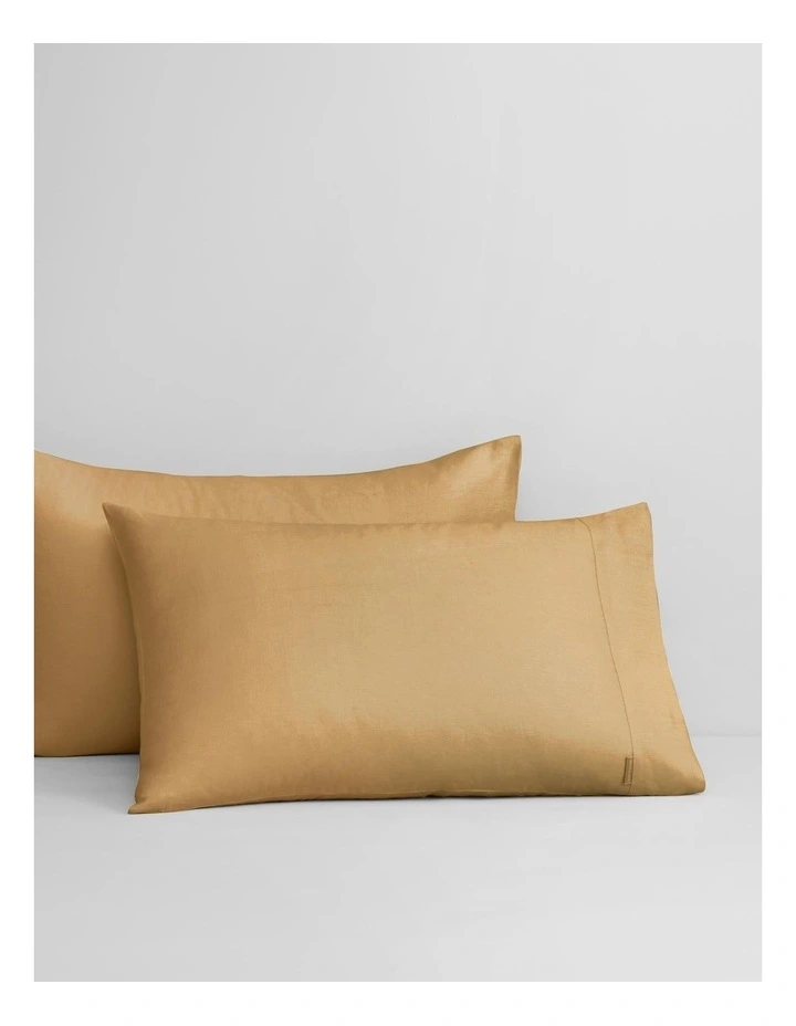 Sheridan Abbotson Flat Sheet In Ochre MYER