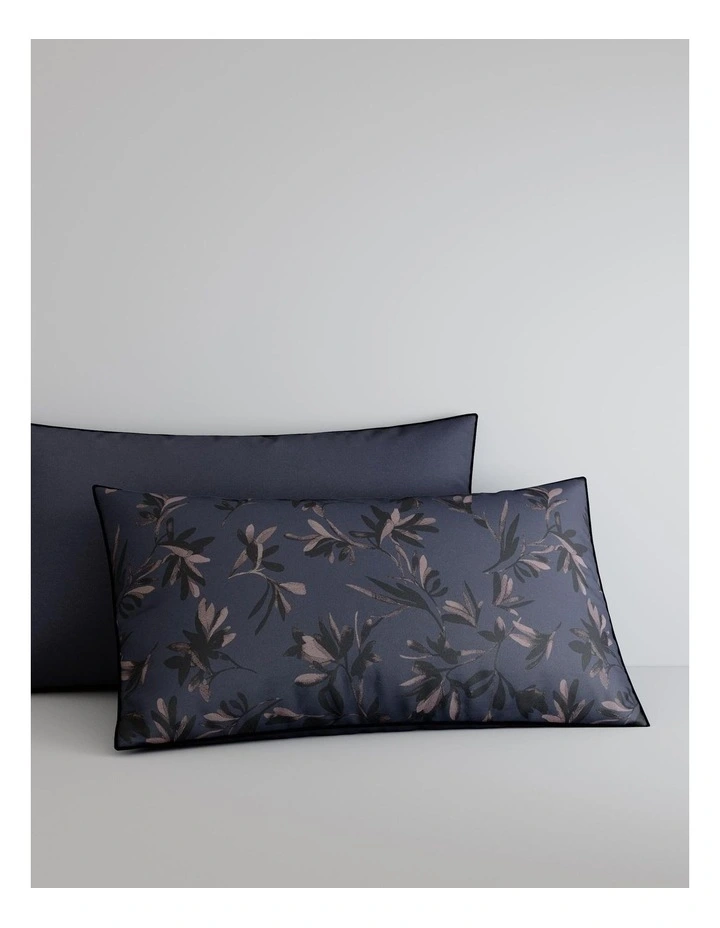 Yuna Pillowcase Pair in Carbon image 1