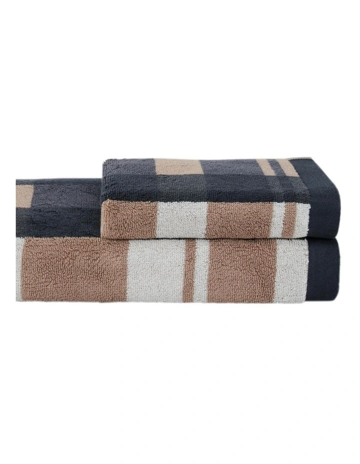 Sheridan Collection Ceder Towel in Carbon MYER