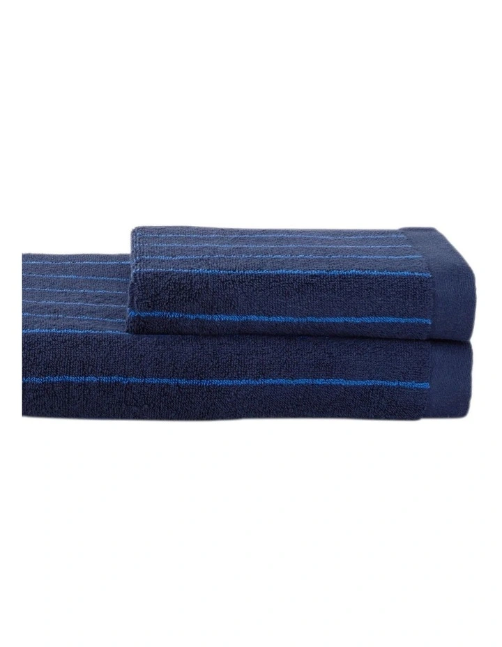 Sheridan Savillia Collection Towel in Royal Navy MYER