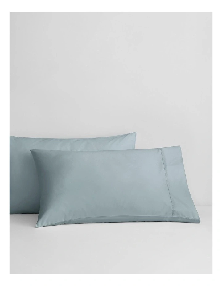 Sheridan 1000TC Cotton Sateen Sheet Set Multi Depth In Blue Fog MYER