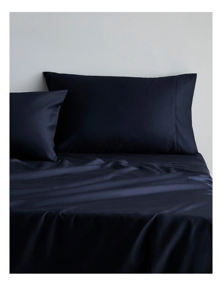 Sheridan 1000TC Cotton Sateen Sheet Set Multi Depth in Midnight MYER