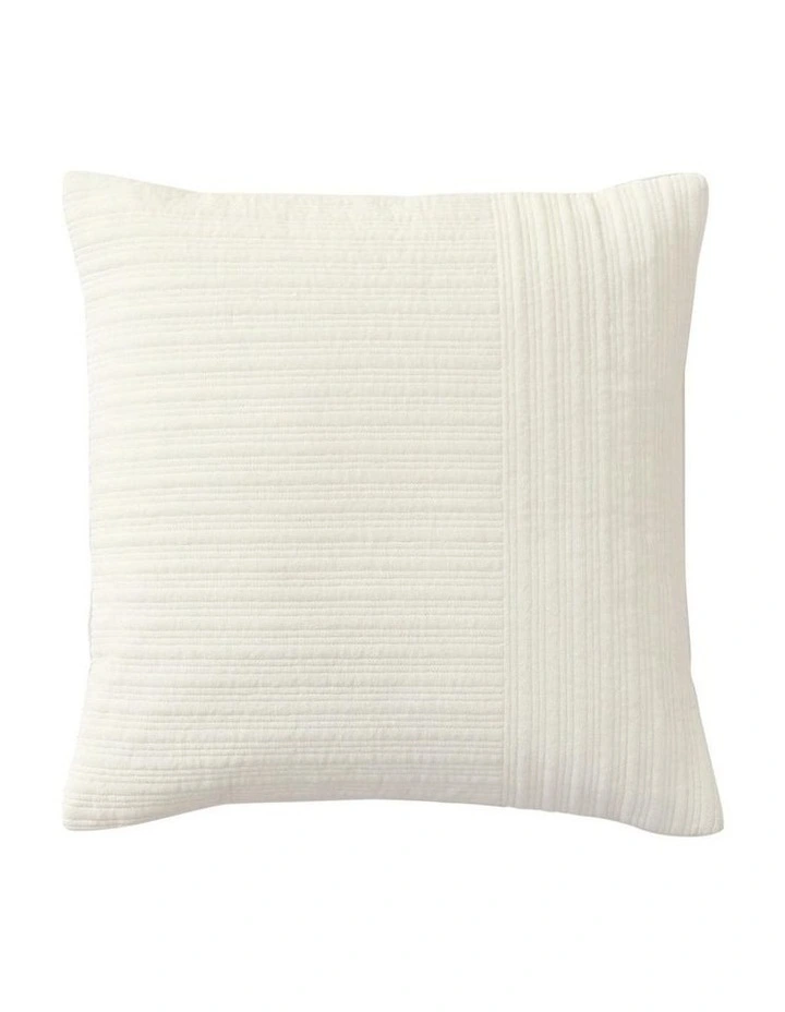 Otway Square Cushion in Snow image 1