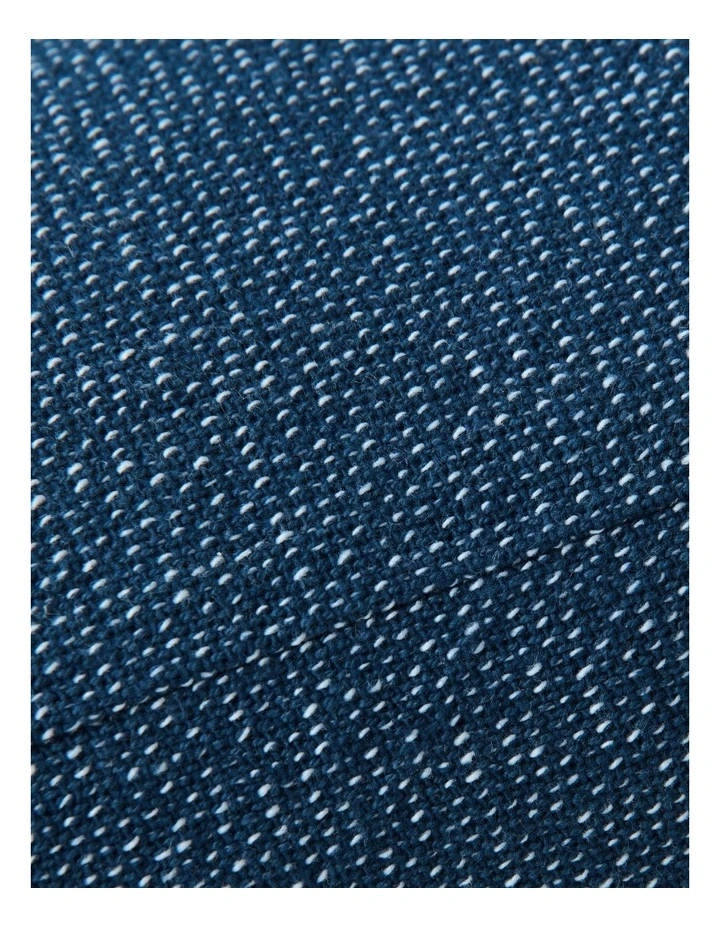 Tilma Square Cushion in Dark Denim image 3