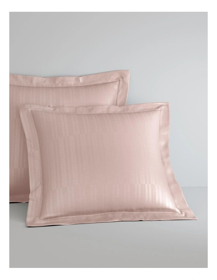 Saxton European Pillowcase in Lychee image 1