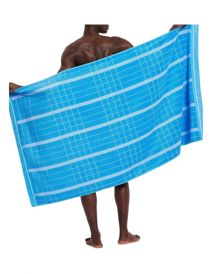 Batteau Beach Towel in Azure image 1