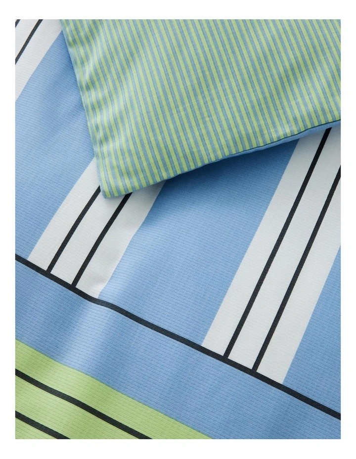 Fenix Kids Quilt Cover And Sheet Bedding Set in Mid Blue image 5