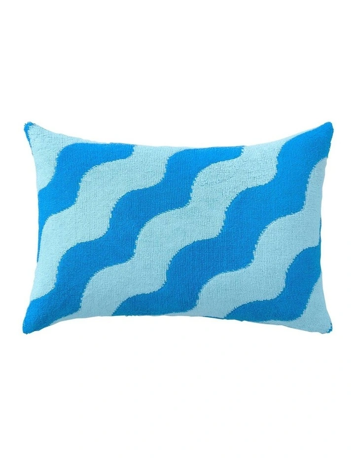 Balla Terry Breakfast Cushion in Azure image 2