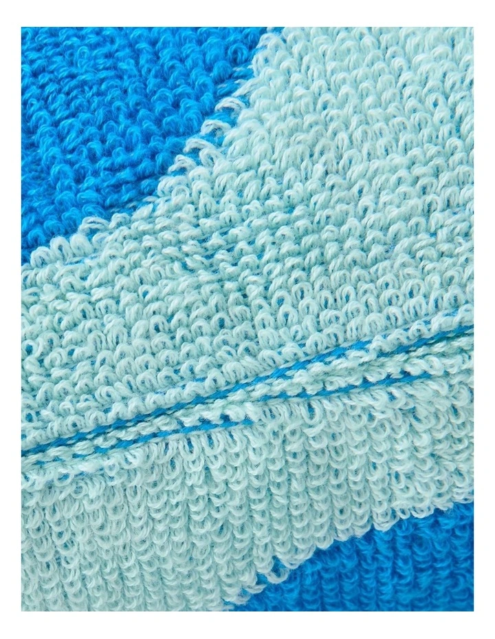 Balla Terry Breakfast Cushion in Azure image 3