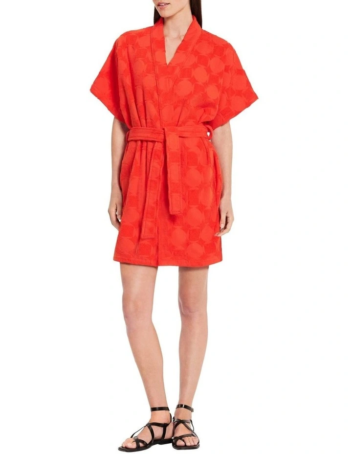 Waterside Kimono in Red Soda image 1