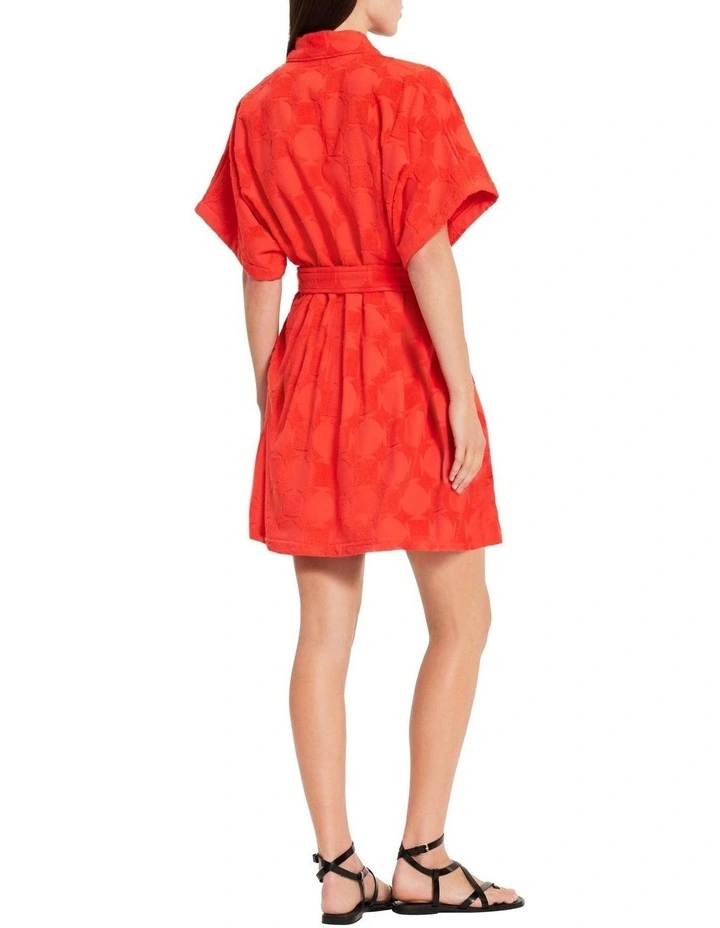 Waterside Kimono in Red Soda image 2