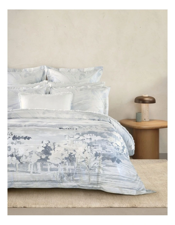 Sheridan Soreno Tailored European Pillowcase in Mirage Blue MYER