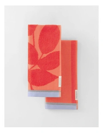 Varda Tea Towel in Sweet Pepper