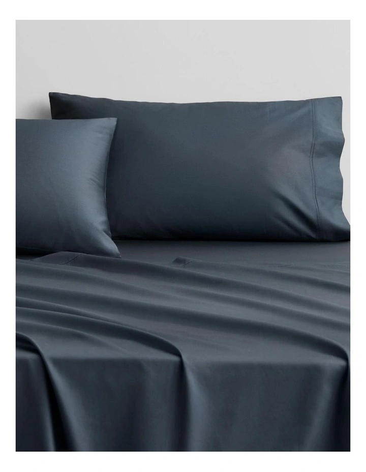 Egyptian Cotton Sateen Sheet Set in Nocturnal image 1