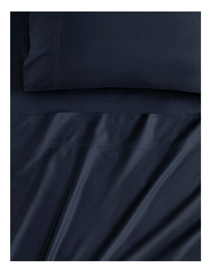 Egyptian Cotton Sateen Sheet Set in Nocturnal image 2