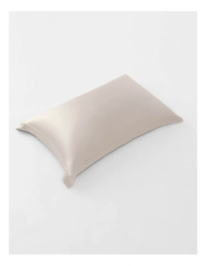 Lanham Silk Pillowcase in Bone image 1
