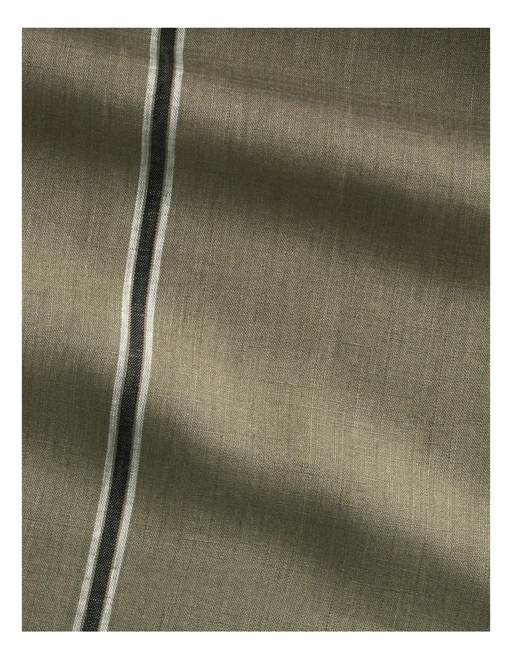 Abbotson Stripe King Flat Sheet in Green image 3