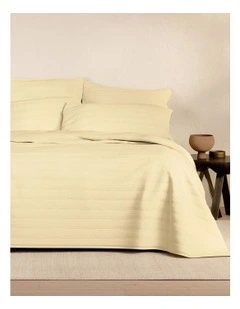 Bayley Washed Percale Bedcover in Brulee