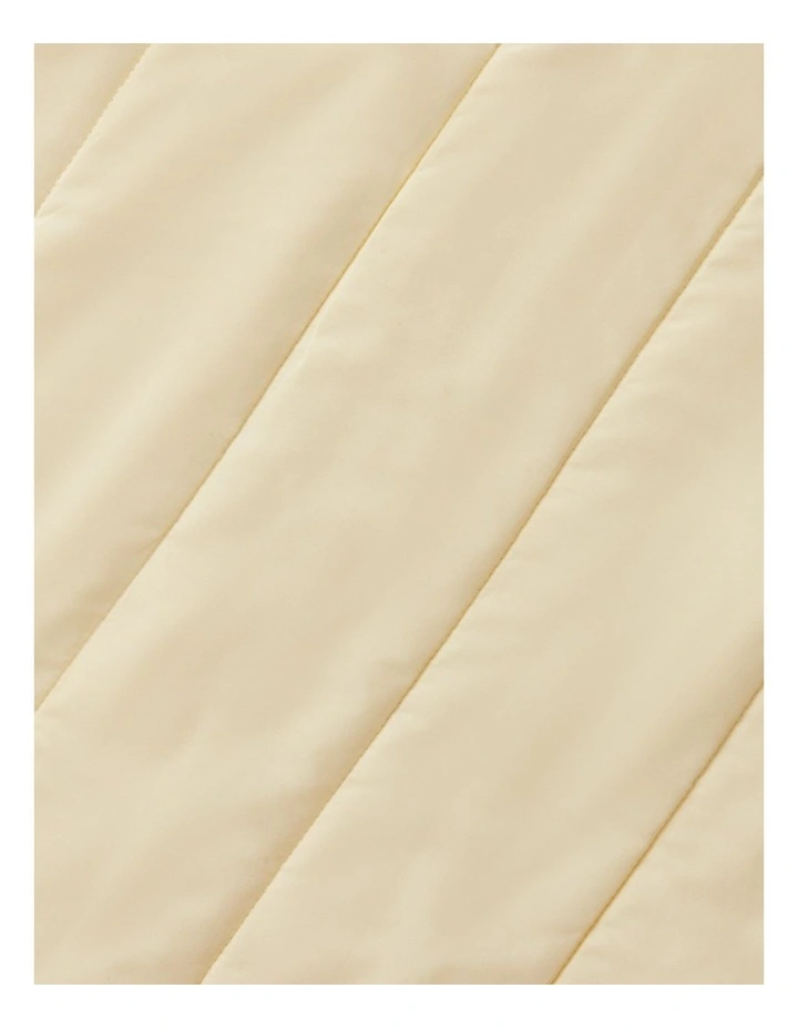 Bayley Washed Percale Bedcover in Brulee image 2