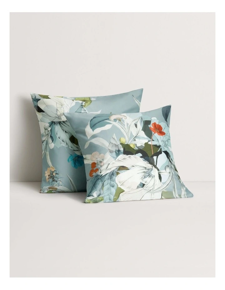Brielle Standard European Pillowcase Pair in Multi image 1