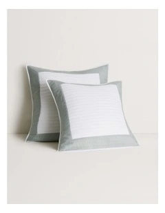 Reframed European Sham in Vine