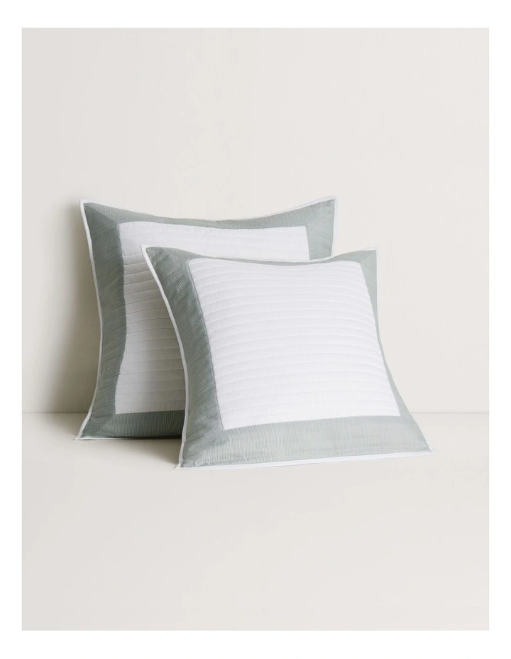 Reframed European Sham in Vine image 1