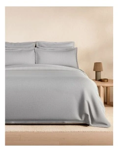 Tilse Bedcover in Grey Marle