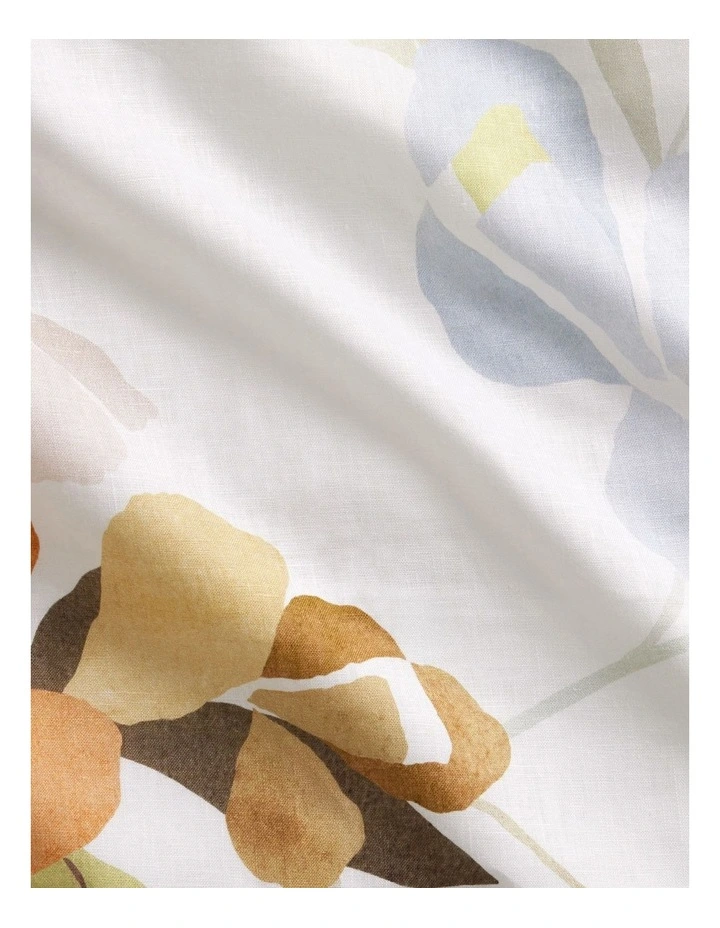 Abbotson Linen Orchid Flat Sheet in Multi image 3