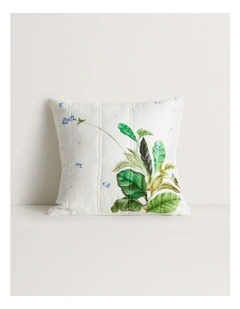 Ellerson Square Cushion in Leaf