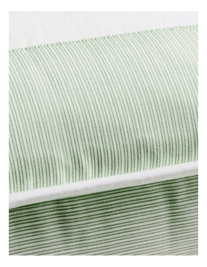 Reframed Square Cushion in Green image 3
