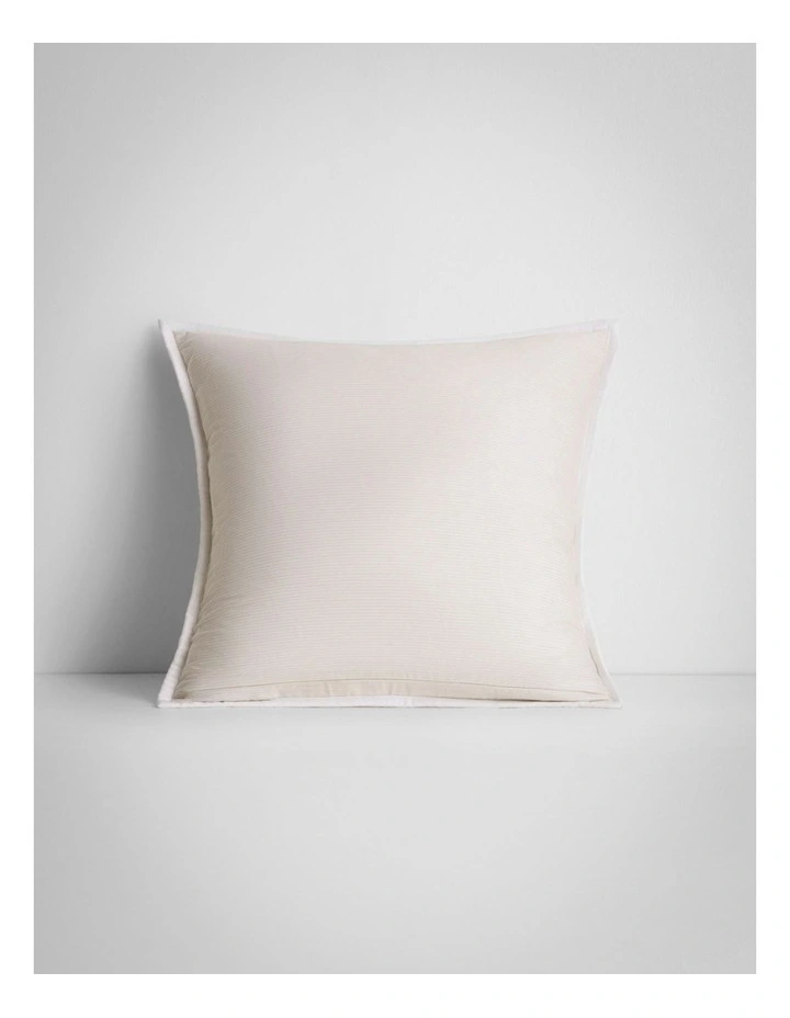 Reframed Square Cushion in Beige image 2