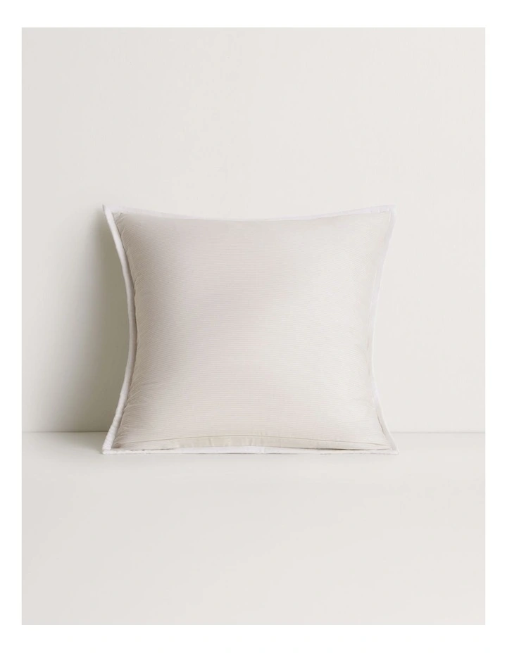 Reframed Square Cushion in Beige image 2