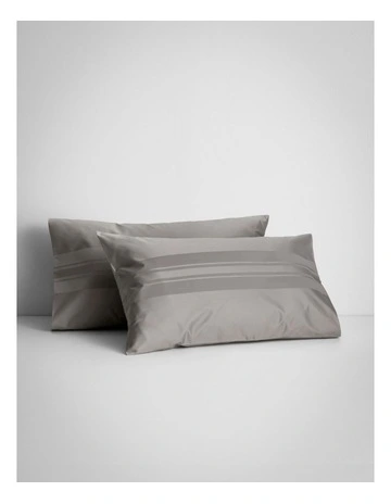 1200TC Millennia Bold Tailored Pillowcase in Flint