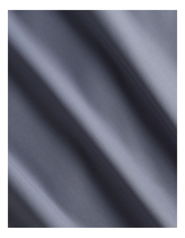 1200TC Ultimate Sateen Fitted Sheet 50cm in Ink image 3
