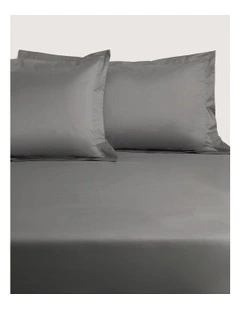1200TC Ultimate Sateen Fitted Sheet in Flint