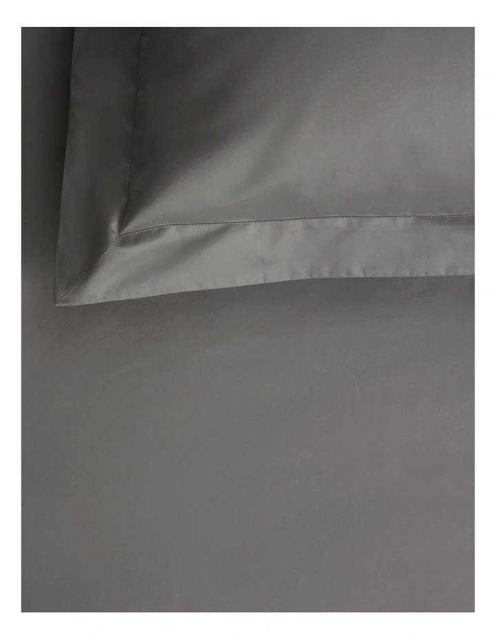 1200TC Ultimate Sateen Fitted Sheet in Flint image 2