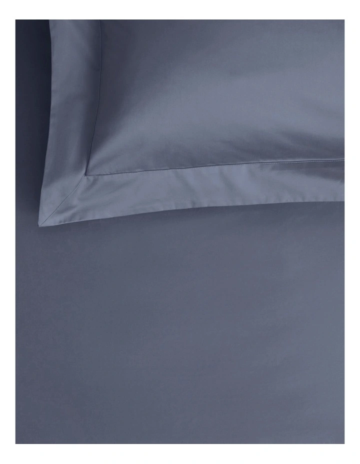 1200TC Ultimate Sateen Fitted Sheet in Ink image 2