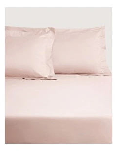 1200TC Ultimate Sateen Fitted Sheet in Shell